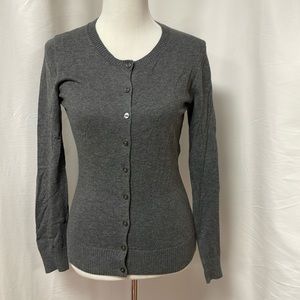GAP Grey Cardigan, size small.  EUC